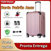 Anac Standard Travel Suitcase 10KG 55x35x25cm Boarding Bag With Expandable Zipper Removable Wheels Hand Luggage Can Take In The Airplane Cabin - 酒紅色 - 查看 12