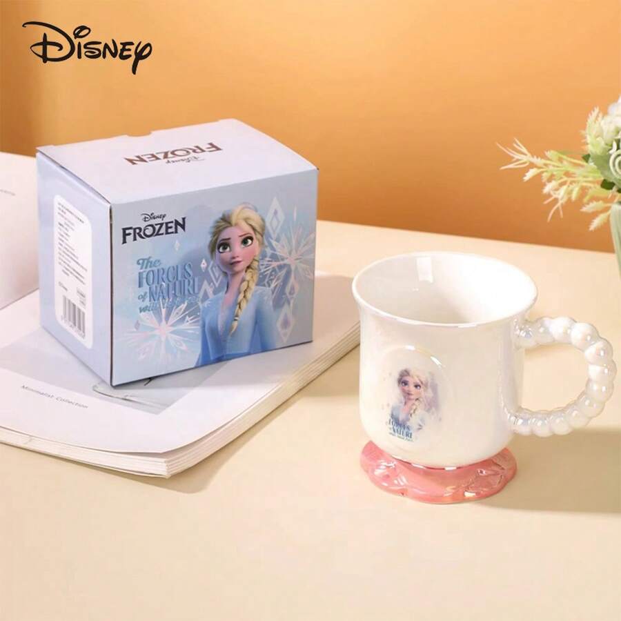 Disney 300ml Pearlescent Glaze Ceramic Magic Cup, High-End Capacity Couple Mugs - Multicolor - View 1