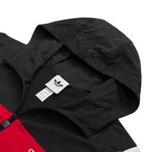Adidas Men's Jacket/Windbreaker, Size M, Comfortable Minimalist Casual Jacket KW4809 - Black - View 4