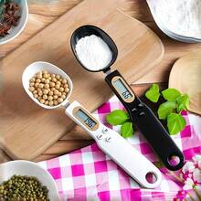 1pc High Precision Multifunction Electronic Measuring Spoon, 500g/0.1g Digital Kitchen Scale With LED Display, Portable, Tare/Zero Function, Detachable Spoon Head And Hook, Auto Lock, Multi-Unit Conversion (G/Oz/Lb), Easy To Clean Design, Ideal For Cooking, Baking, Coffee, Tea, Spices - Home And Commercial Use, And Portable, One-Key Peeling - Multicolor - View 7