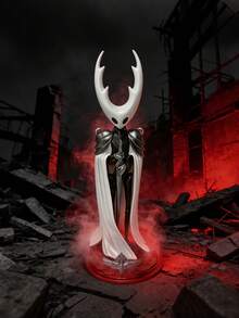 Figura del Príncipe Pálido de Hollow Knight, mercancía de juego, decoración de escritorio, regalo de coleccionista para fans del juego - Multicolor - Ver 2