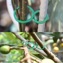 100pcs Garden Plant Support Set: Trellis Clips, Vine Grower, Jute Rope, Ties, Tomato Vine Fixers, Multi-Function Plant Climbing Rack - 100 Pcs - View 6