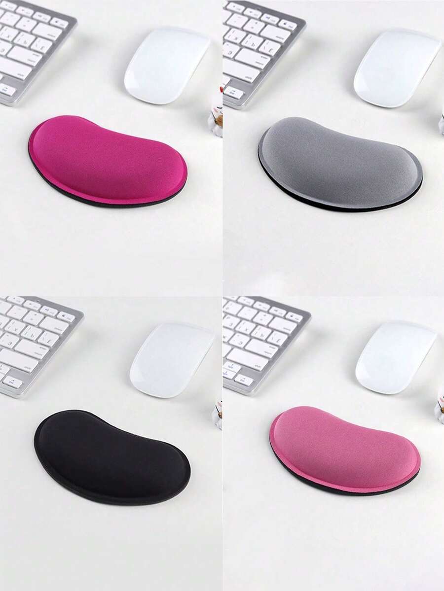 1个记忆海绵鼠标腕托垫，办公腕部支撑垫，防滑鼠标垫腕垫 - 查看 1