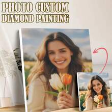 5D DIY Diamond Painting Kit - Custom Photo Your Own Picture,DIY Diamond Painting Is A New Type Of Craft Art With Special Diamond Painting Technology,Full Diamond Design - Multicolor - View 3