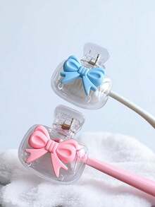 Bow Tie Toothbrush Holder - Cute Design For Travel And Home Use, Storage And Organization Box With Transparent Cover, Compact And Portable Design For Easy Carrying, Protects Toothbrush Heads, With Dual Drainage And Ventilation Holes, Suitable For Home, Dorm And Outdoor Use | Cute Toothbrush Holder, Suitable For Bathroom Storage, Suitable For Home And Dorm Use - Multicolor - View 15