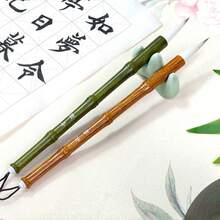Pinceles de caligrafía china Nanchang Jinxian, múltiples tamaños grandes, adecuados para escritura regular, escritura cursiva, escritura de sello, escritura regular pequeña, caligrafía y pintura china, esencial para principiantes - A - Ver 2