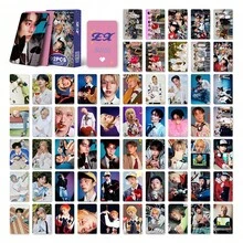 P1Harmony UNIQUE EX 专辑小卡 Keeho Theo Jiung Intak Soul Jongseob 收藏版 Lomo 卡，多功能实用高清双面人物 LOMO 收藏卡，可收藏或装饰，送给粉丝和朋友的贴心礼物，高清双面 DIY 剪贴簿收藏礼品 - 彩色 - 查看 3