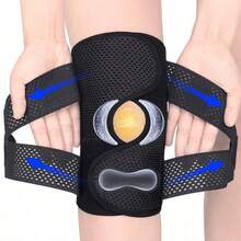 Miếng đệm đầu gối điều chỉnh được, unisex, thế hệ thứ 8 được nâng cấp với miếng đệm hỗ trợ chịu tải mới và chất liệu vải dệt kim thoáng khí. - Nhiều màu - Xem 1