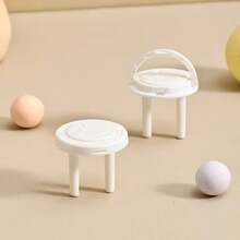 5/10/20pcs EU Standard Child Proof Electrical Outlet Covers, Designed To Prevent Electric Shock And Protect Sockets For Baby Safety - White - View 3