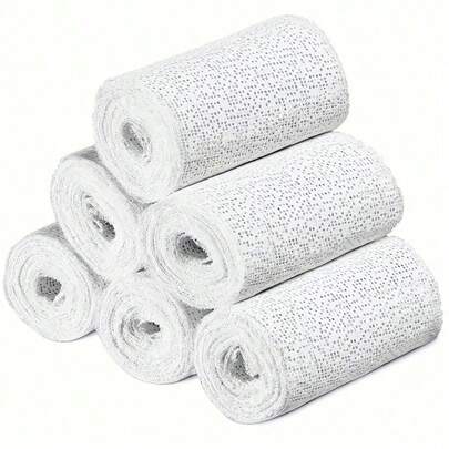 5cm*270cm Individually Packaged Plaster Gauze Bandage Roll, Suitable For Human Body Plaster, Abdominal Molds, Crafts And Sculptures.