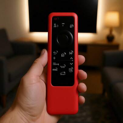 1pc Silicone Protective Case For BN59-01432A/BN59-01432J/BN59-01455A TV Remote Control, Anti-Slip Anti-Drop, With Lanyard, Multi-Color Options, TV Remote Control Protector, TV Remote Control Shell, Remote Control Cover, Remote Control Stand, TV Accessories