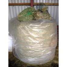 WATERPROOF PLASTIC COVER FOR 2 X 5FT ROUND BALE HAY STRAW BIG BAG NETS - B - View 3