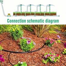 Drip Irrigation 1/4 Inch Barbed Tee Connector, Suitable For 1/4 Inch Drip Irrigation Pipes, Specifically Designed For Irrigation Tees In Drip Irrigation Or Sprinkler Irrigation Systems - Garden Water Pipe Connector - View 4