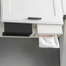 1pc Adhesive Tissue Paper Holder, Space-Saving, Suitable For Cabinet, Drawer, Simple & Easy To Use For Home, Office, Kitchen, Smooth Surface - Multicolor - View 3
