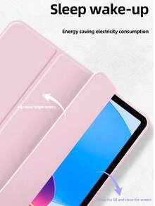 Protective Case, Compatible With 11th Generation, Simple/Casual/Popular Tablet Case, Soft Drop Protection, Ultra-Thin/Smart Stand/Auto Wake-Up Case, A16 Protective Case,Suitable For 9th Generation 10.2-Inch, Air11, 10th Generation Tablet Cases, Stylish And Intelligent Three Fold Stand Cover - Pen Slot - View 5