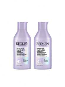 Redken [Bundle] Blondage High Bright Shampoo 300 Ml + High Bright Conditioner 300 Ml - Blondage - View 1