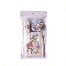 Hasbro Kpop恶魔猎人女团K-Pop文具套装，高品质可爱少女笔记本、钢笔、拉链收纳袋，返校礼物 - 多款 - 查看 9