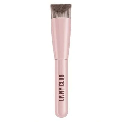 unny club Professional Foundation Brush For Liquid Makeup, Flat And Soft Bristles For Seamless Application,Premium Makeup Brush For Liquid, Cream, And Powder,Vegan Makeup Brush For All Skin Types