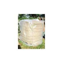 WATERPROOF PLASTIC COVER FOR 2 X 5FT ROUND BALE HAY STRAW BIG BAG NETS - B - View 5