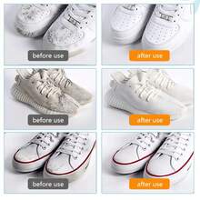 【1/5/6/10片装】神奇清洁海绵 - 多功能家用清洁海绵。这些可变形、便携的海绵是“干洗”的神奇工具，可轻松去除麂皮、皮鞋、运动鞋和白色鞋履上的污渍。可重复使用且高效，是餐厅、酒店和家庭清洁的理想之选——完美清洁水槽、家具、厨房台面和鞋子。 - 多色 - 查看 5