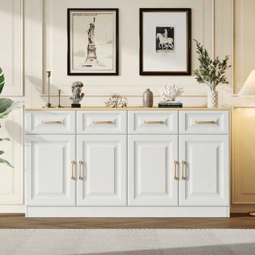 Storage Cabinets - White+OAK - View 1