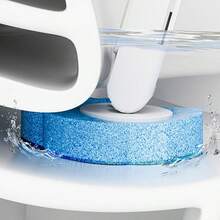 CKGO 24pcs Replaceable Heads+1kit Toilet Brush Handle, Portable Durable, Disposable Toilet Brush Replacement Heads & Brush Handle Kit, Daily Gift, Cleaning Essential, Cleaning Brush, Holiday Gift, Back To School - 1 Toilet Brush + 24 Replacement Heads - View 6