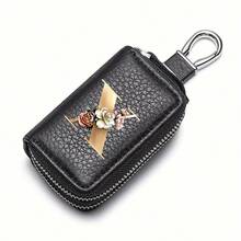 Men's Car Key Case - Simple Zippered Key Case With Lid, Durable Locking Snap For Storage, Suitable For Everyday Use And Special Occasions (Teacher's Day/Mother's Day/Father's Day Gift) Personalized Gift, A Gift Full Of Love, Creative Men's Gift, Fun Gift, Dad's Gift, Gift Ideas - Multicolor - View 18
