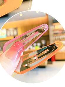 30pcs Women's Bangs & Side Hair Clips, Suitable For Casual Daily Use - Multicolor - View 6