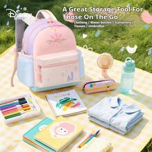 Disney Anti-Lost Leash Backpack, Large Capacity, Lightweight, Breathable, Polyester, Orange - Square - View 1