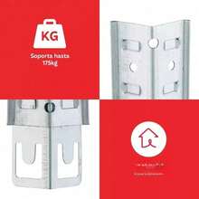 Estante Ajustable de 5 Niveles Metal-MDF 180x40x90 cm - Organizador Resistente en Color Gris para Casa y Oficina - Blanco y Negro - Ver 7