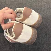 Adidas 三葉草女子HANDBALL SPEZIAL運動德訓鞋T頭板鞋 - 灰粉紅色 - 查看 4