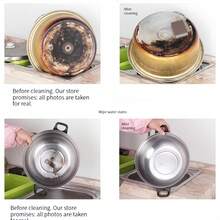 1pc High Density Rust Remover Cleaning Sponge, Powerful Decontamination Kitchen Cleaning Tool - A - View 5