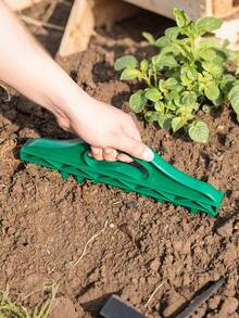 Handheld Seed Planter - Durable Plastic Material, Suitable For Vegetables And Flowers, Efficient Gardening Seeding Tool, Vegetable Planting Dedicated | Straight Line Seed Planter | Durable Plastic - Multicolor - View 2