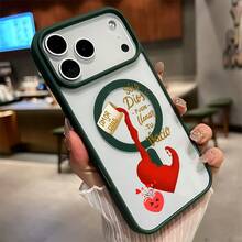 Funda Mate Antigolpes Rígida amor de Dios Dios lleniar vacío corazón Borde Silicona Suave para iPhone 11 13 15 Pro mini Max Plus - Verde - Ver 7