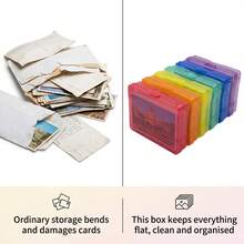 NetHong Photo Storage Box Organizer For 5x7 Photos, Clear Carrying Case With 6 Inner Boxes - Rectangle - View 5