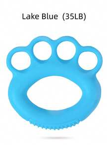 1个手指关节按摩器手柄，手指放松按摩训练工具，便携式手指锻炼握力圈，带按摩凸点，五指训练器 - 彩色 - 查看 14