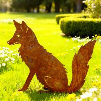 1pc Acrylic Garden Decor, Garden Sign, Garden Stake Decor, For Outdoor Yard, Seasonal, Garden Decoration