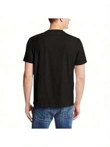 Rage Is Consuming Me Silly Staring Cat Meme T-Shirt - Black - View 3