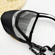 Pet Supplies Dog Muzzle, Anti-Bite Anti-Bark Anti-Chew Breathable Mesh Adjustable Mouth Cover Mask For Walking Dogs - Black - View 6