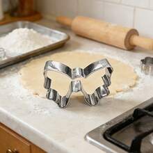 5pcs Stainless Steel Butterfly Shaped Cookie Cutter Mold, DIY Cake Biscuit Mold - Silver - View 16