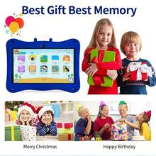 Máy tính bảng trẻ em 7 inch, RAM 4GB + ROM 64GB / Bộ xử lý 4 nhân 1.3GHz / Android 13 MTK8321 / Màn hình IPS độ phân giải cao 1280x800 / Camera 2MP+5MP / Pin dung lượng lớn 4000mAh / Hỗ trợ WiFi, trò chơi giáo dục và kiểm soát của phụ huynh / Sử dụng nhựa ABS + Silicone BDF X1 (Bao gồm: Hộp đựng/Cáp dữ liệu/Sách hướng dẫn/OTG/Kim chọc thẻ) - Nhiều màu - Xem 11