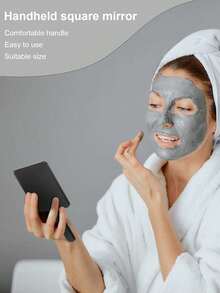 1/2个(黑色/粉色)手持化妆镜,梳妆镜,美发镜,化妆镜,手持镜,女士化妆镜,沙龙镜,便携式镜子,化妆,价格实惠,房间装饰,梳妆台,旅行,卧室,化妆配件,镜子,梳妆镜,迷你镜,便携式镜子,小镜子,手持镜,便宜,圣诞礼物,化妆品,化妆工具,便宜,礼物,女士礼物,圣诞礼物,赠品,旅行,便宜货,旅行必备 - 黑色 - 查看 20