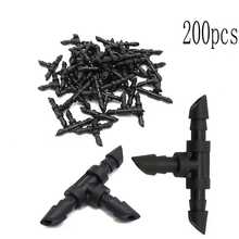 Konektor Tee Berduri untuk Selang Irigasi Tetes 1/4", Cocok untuk Selang Irigasi Tetes 1/4", Dirancang Khusus untuk Sistem Irigasi Tetes atau Semprotan. - pipa irigasi tetes - View 7