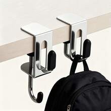 2个不锈钢办公隔断挂钩 - A - 查看 1