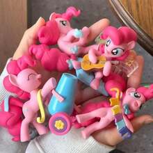 1 Caja Misteriosa de My Little Pony - Figuras Coleccionables de PVC, un regalo creativo adecuado para adolescentes y adultos, colección de exhibición de oficina, set de caja ciega adecuado para varias ocasiones - adecuado para decoración de sala de estar y dormitorio, regalo de graduación, cumpleaños - Multicolor - Ver 3