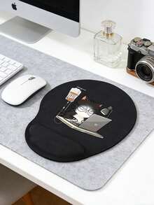 Alas Mouse Penopang Pergelangan Tangan Ergonomis dengan Desain Pola Kucing Lucu, Bantalan Penopang Pergelangan Tangan EVA Ergonomis, Alas Mouse Busa Memori Anti Selip, Alas Anti Selip yang Nyaman, Alas Mouse Nyaman dengan Penopang Pergelangan Tangan yang Halus, Penopang Meja yang Nyaman dan Ramah Kulit, Pelindung Meja, Cocok untuk Bermain Game, Kantor, Komputer, Laptop, Penggunaan di Rumah, Suvenir Musim Wisuda, Hadiah Sempurna untuk Hari Valentine, Hari Ibu, Kembali ke Sekolah, Musim Semi - View 4
