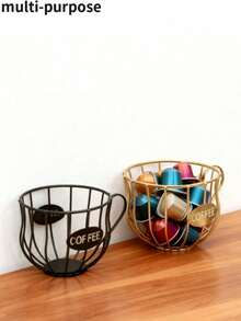 Luxury Snack & Candy Storage Rack, Coffee Shop Desktop Display Stand, Home Coffee Capsule Storage Rack - Multicolor - View 8