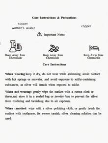 1 chiếc vòng chân mạ vàng kiểu dáng lượn sóng thanh lịch, thích hợp để đeo hàng ngày và đi nghỉ mát. - Vàng - Xem 4