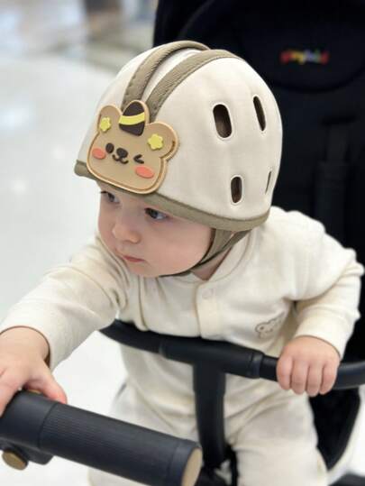 Almohadilla de protección para la cabeza de bebé, casco de para gatear y caminar de bebé, absorción de impactos de 360° en EVA, diseño ultraligero, disponible en varios colores