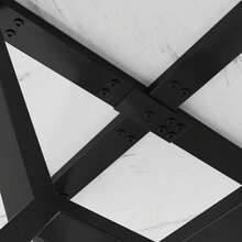 Dining Table & Chair Sets - Black White + Green + MDF+Steel - View 11